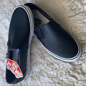 Vans - Asher Perf Leather Black